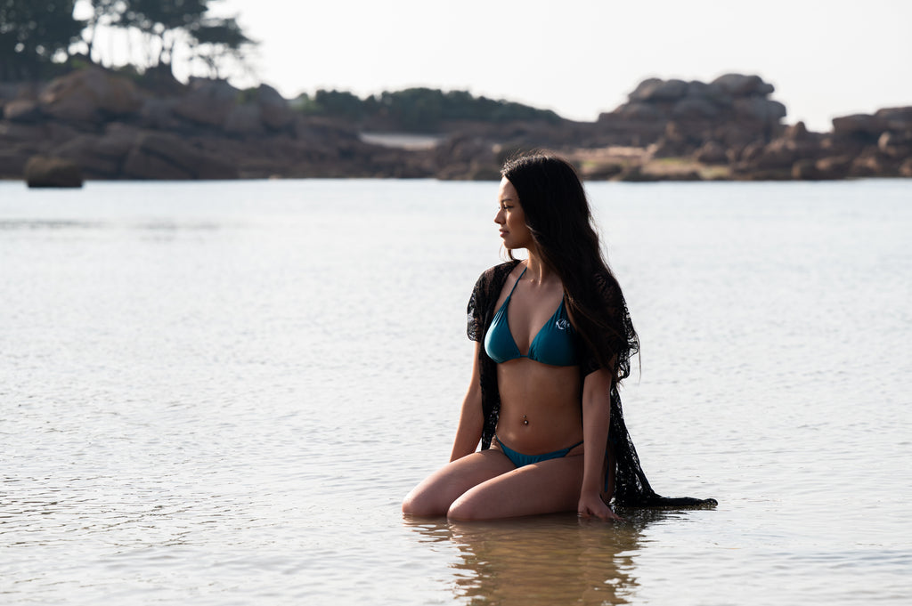 Maillot Bikini 2 Pièces avec Paréo